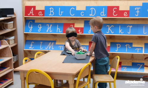 Korzystamy z systemu edukacji Marii Montessori